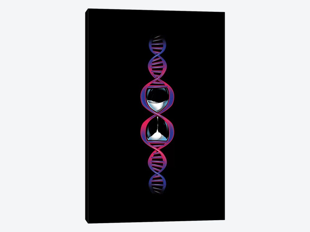 Altered DNA Carbon by Tobias Fonseca 1-piece Canvas Print