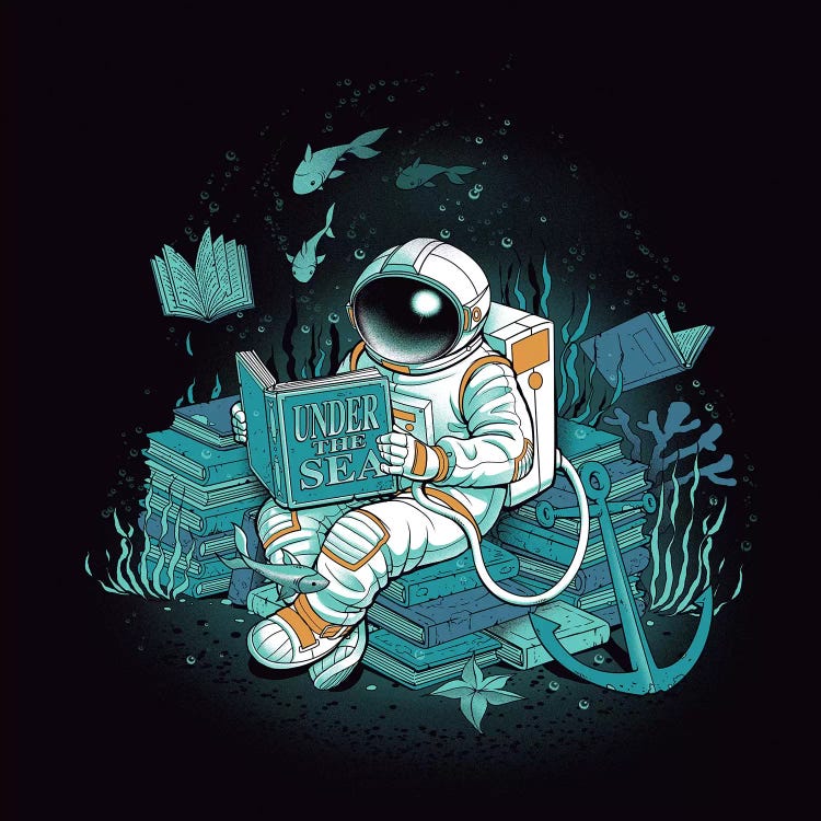 Cosmonaut Under The Sea