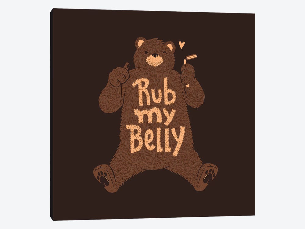 Rub My Belly by Tobias Fonseca 1-piece Canvas Art