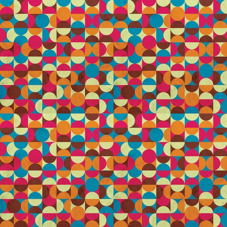 Energy Deco Retro Pattern Bubblegum