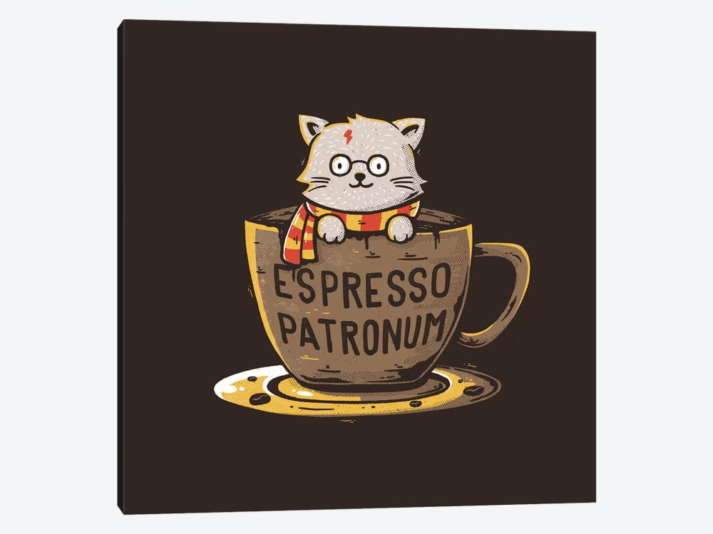 Espresso Patronum by Tobias Fonseca 1-piece Canvas Wall Art