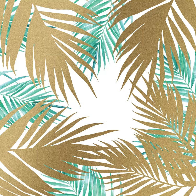 Golden Paradise Beach Pattern