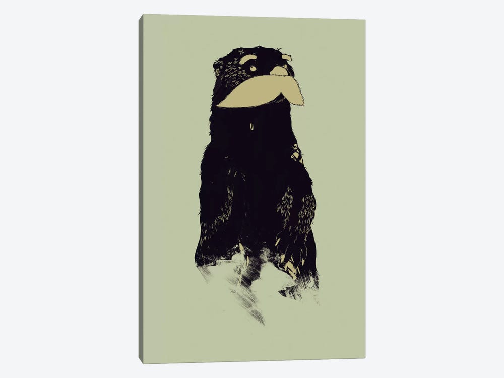 An Otter Moustache by Tobias Fonseca 1-piece Canvas Print