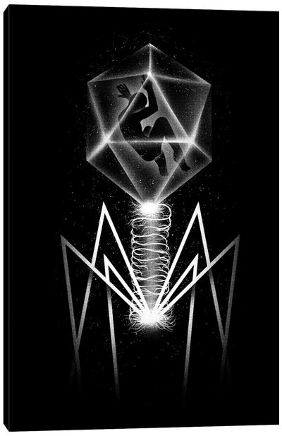 Bacteriophage Canvas Art Print - Tobias Fonseca
