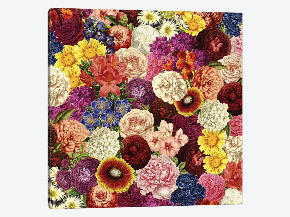Spring Explosion Pattern by Tobias Fonseca 1-piece Canvas Artwork