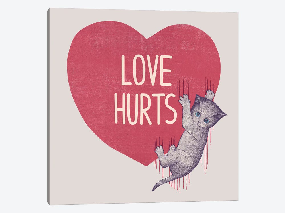 Love Hurts by Tobias Fonseca 1-piece Canvas Artwork
