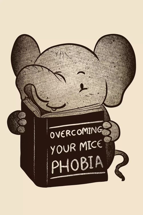 Elephant Overcoming Your Mice Phobia