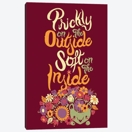 Prickly On The Outside Soft On The Inside Canvas Print #TFA445} by Tobias Fonseca Canvas Artwork