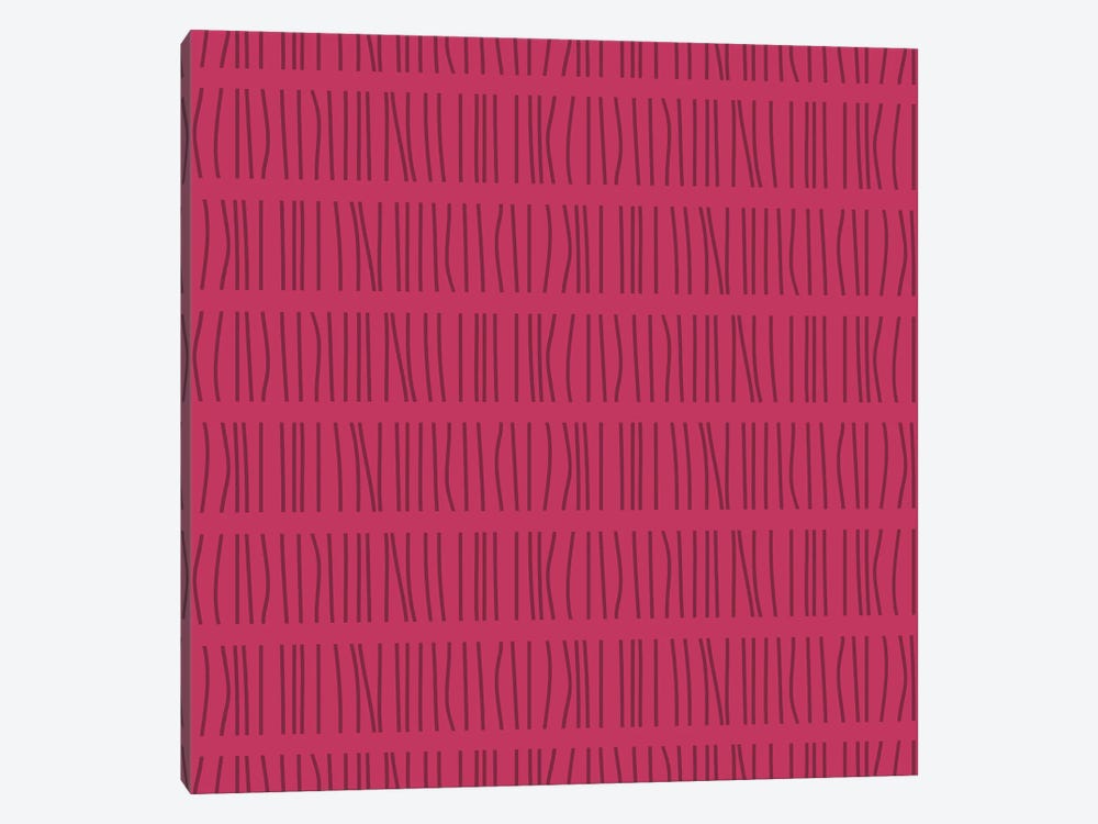 Vertical Lines Pattern by Tobias Fonseca 1-piece Canvas Art