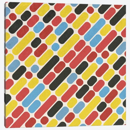 Colorful Trend Pattern Canvas Print #TFA484} by Tobias Fonseca Canvas Art