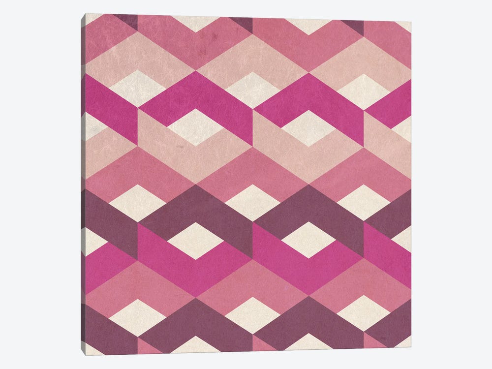 Pink Fancy Pattern by Tobias Fonseca 1-piece Canvas Artwork
