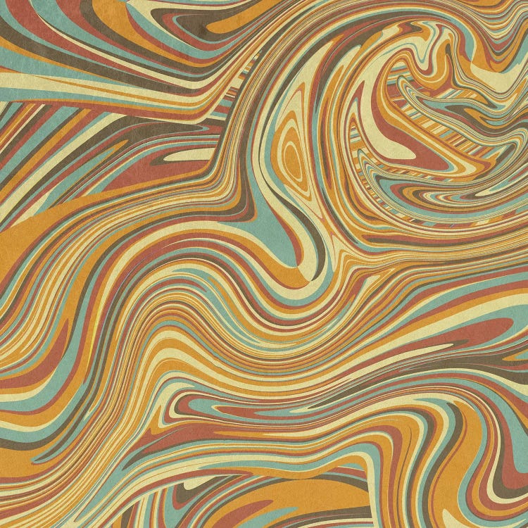 Rainbow Marble Organic Texture