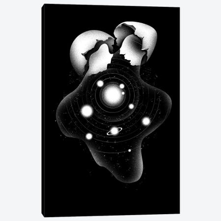 Cosmic Egg Shell Canvas Print #TFA50} by Tobias Fonseca Canvas Art Print