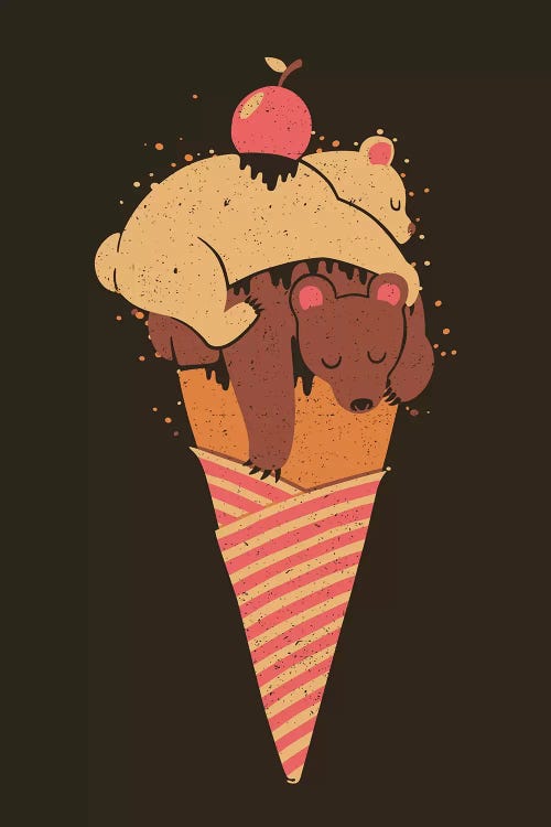 Ice Cream Bears Summer