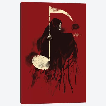 Death Note Canvas Print #TFA55} by Tobias Fonseca Canvas Artwork