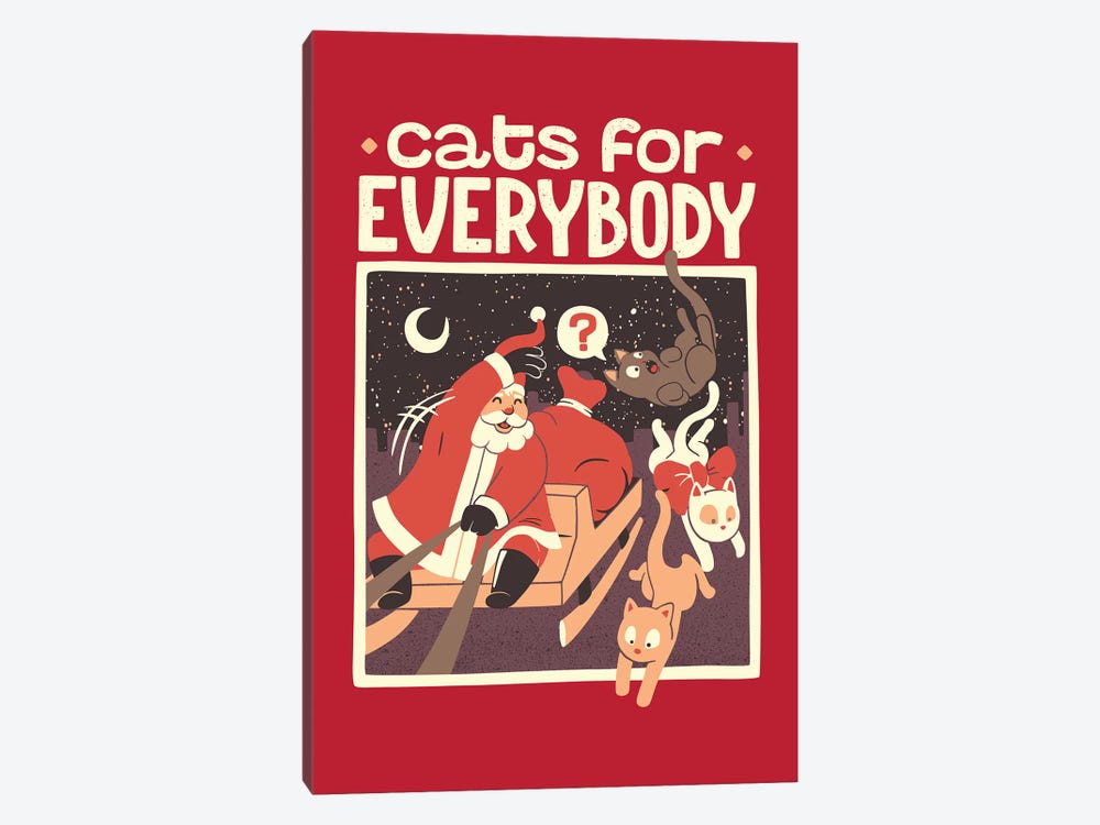 Cats For Everybody by Tobias Fonseca 1-piece Canvas Wall Art