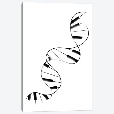 DNA Piano Canvas Print #TFA59} by Tobias Fonseca Canvas Art Print