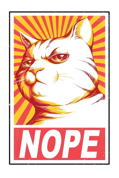 Obey Cats by Tobias Fonseca canvas print