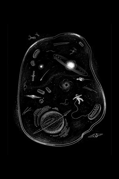 We Are Made Of Stars by Tobias Fonseca multi panel art