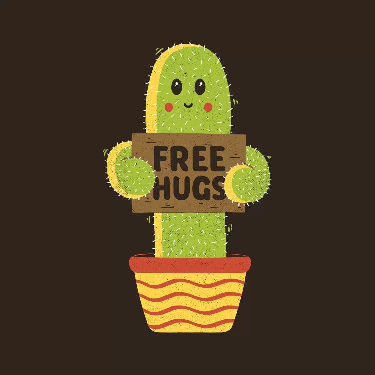 Free Hugs Cactus