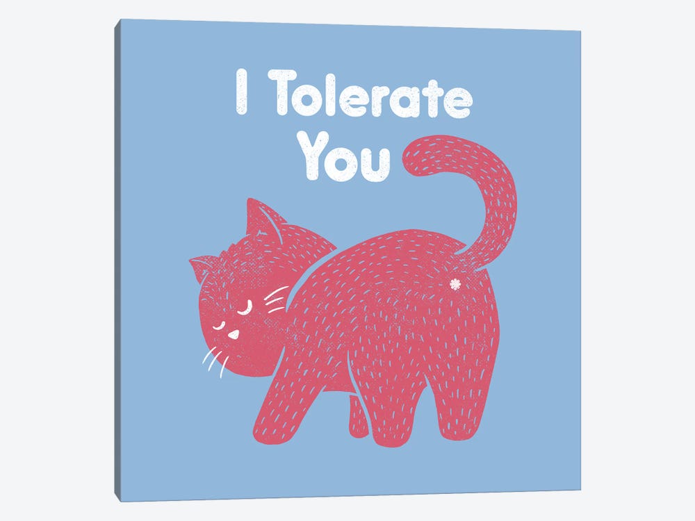 I Tolerate You by Tobias Fonseca 1-piece Canvas Art Print