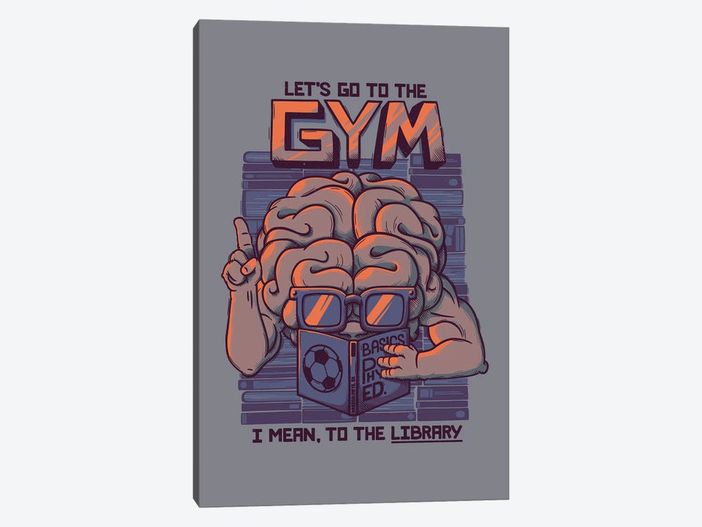 Let's Go To The Gym by Tobias Fonseca 1-piece Art Print