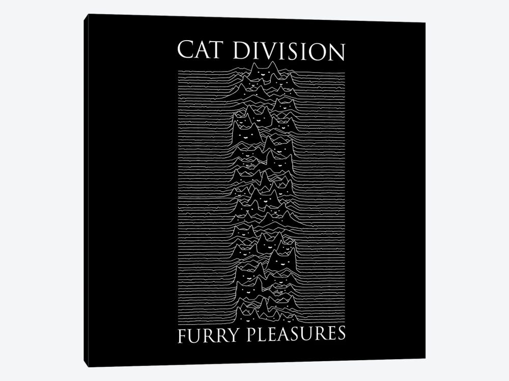 Cat Division Serif by Tobias Fonseca 1-piece Canvas Print