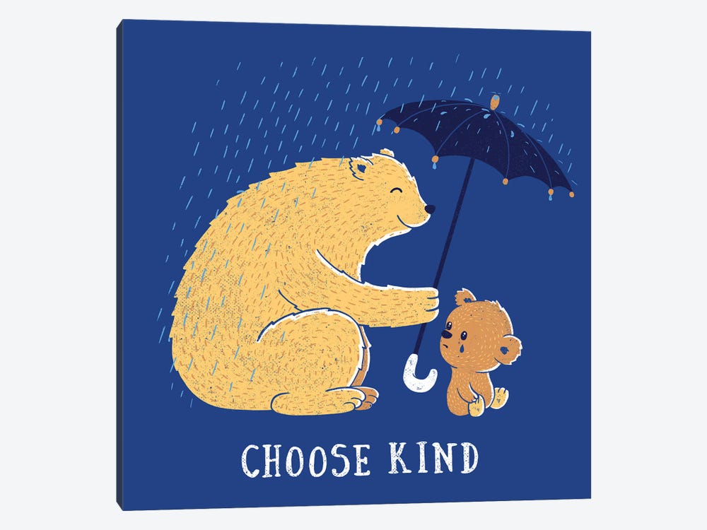 Choose Kind by Tobias Fonseca 1-piece Canvas Art