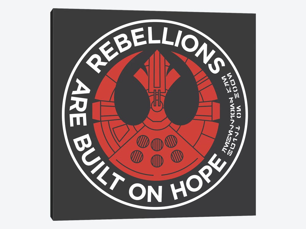 Rebellions Are Built On Hope by Tobias Fonseca 1-piece Canvas Art Print