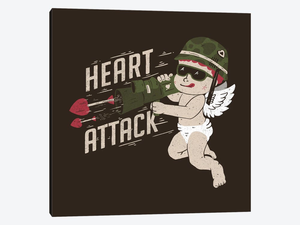 Heart Attack by Tobias Fonseca 1-piece Canvas Artwork