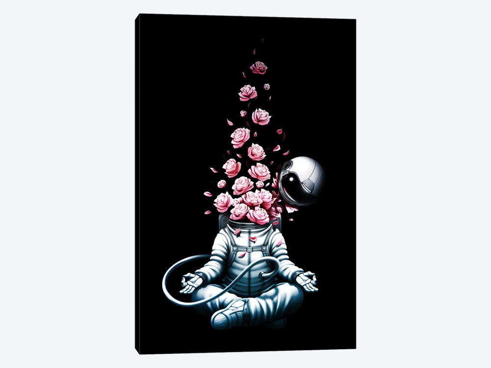 Astro Meditation Roses by Tobias Fonseca 1-piece Canvas Art Print