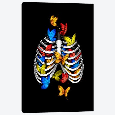 Butterflies in my stomach Canvas Print #TFA710} by Tobias Fonseca Canvas Print
