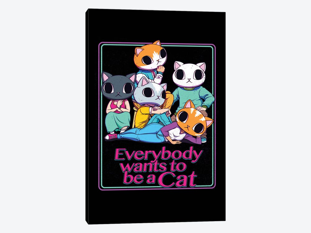 Everybody Wants To Be A Cat by Tobias Fonseca 1-piece Canvas Art