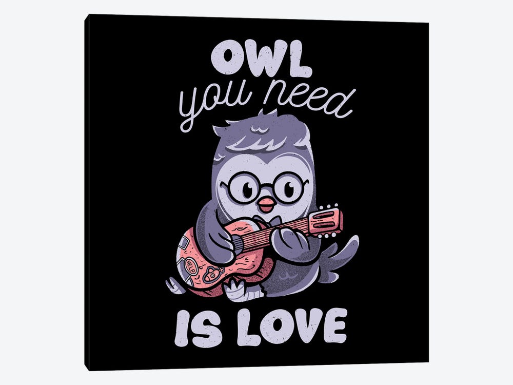 Owl You Need Is Love by Tobias Fonseca 1-piece Canvas Print