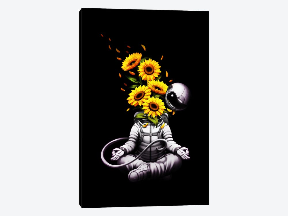 Meditation Astronaut Spring by Tobias Fonseca 1-piece Art Print