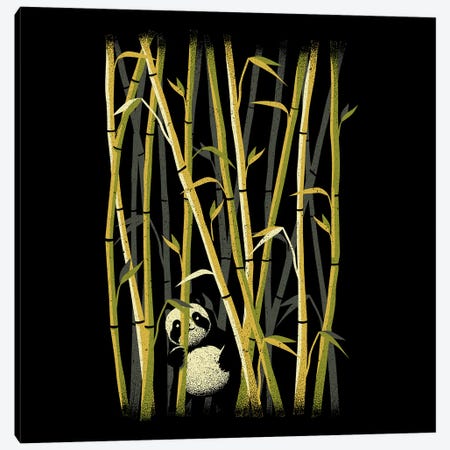 Panda Bamboo Forest Canvas Print #TFA823} by Tobias Fonseca Canvas Print
