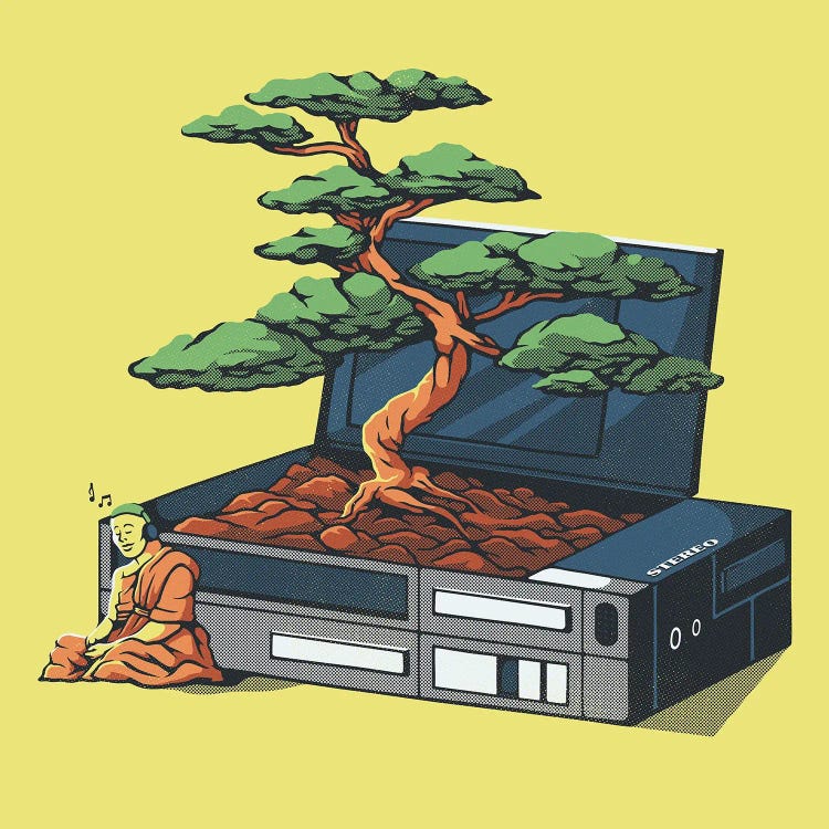 Walkman Bonsai