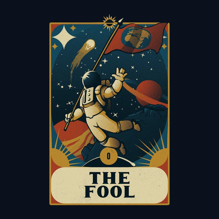 Astronaut Tarot Fool