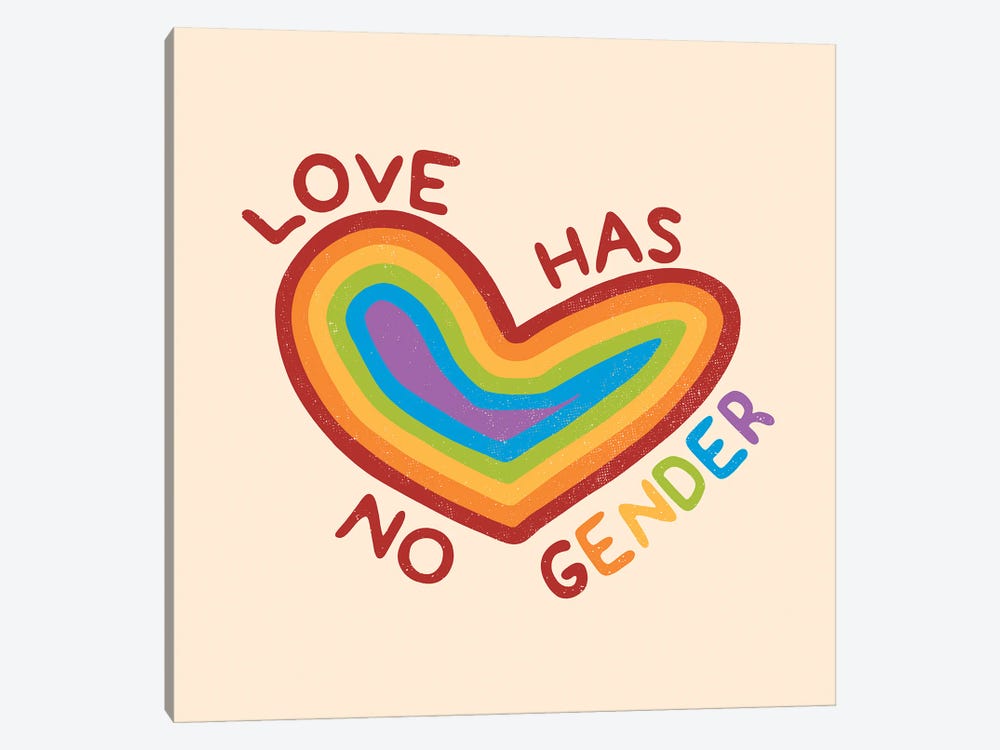 Love Has No Gender by Tobias Fonseca 1-piece Art Print