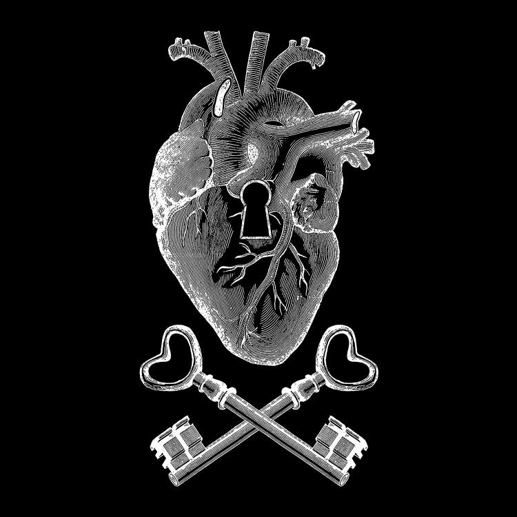 Keyhole Pirate Heart