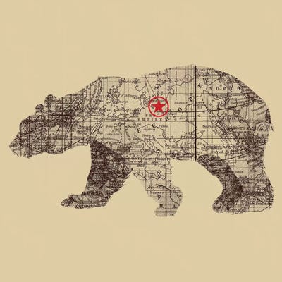 Bearlin by Tobias Fonseca art print