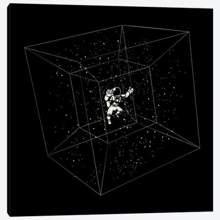 Gravity Tesseract Interstellar Canvas Print #TFA904} by Tobias Fonseca Canvas Print