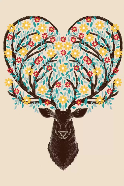 Blooming Deer