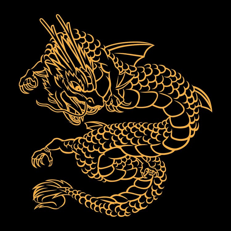 Chinese Golden Dragon