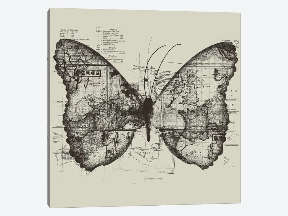 Butterfly Effect by Tobias Fonseca 1-piece Canvas Art