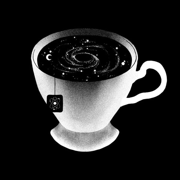 Black & White Minimalist Décor: Dark Matter by Tobias Fonseca