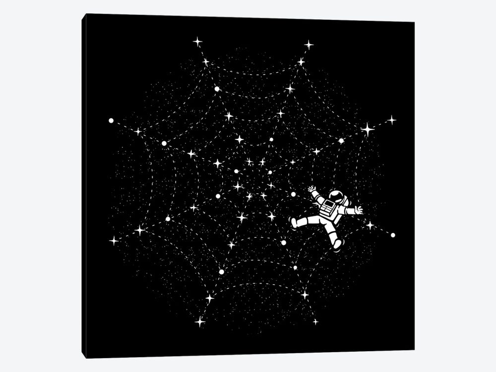 Spiderweb Astronaut Cosmos by Tobias Fonseca 1-piece Canvas Wall Art