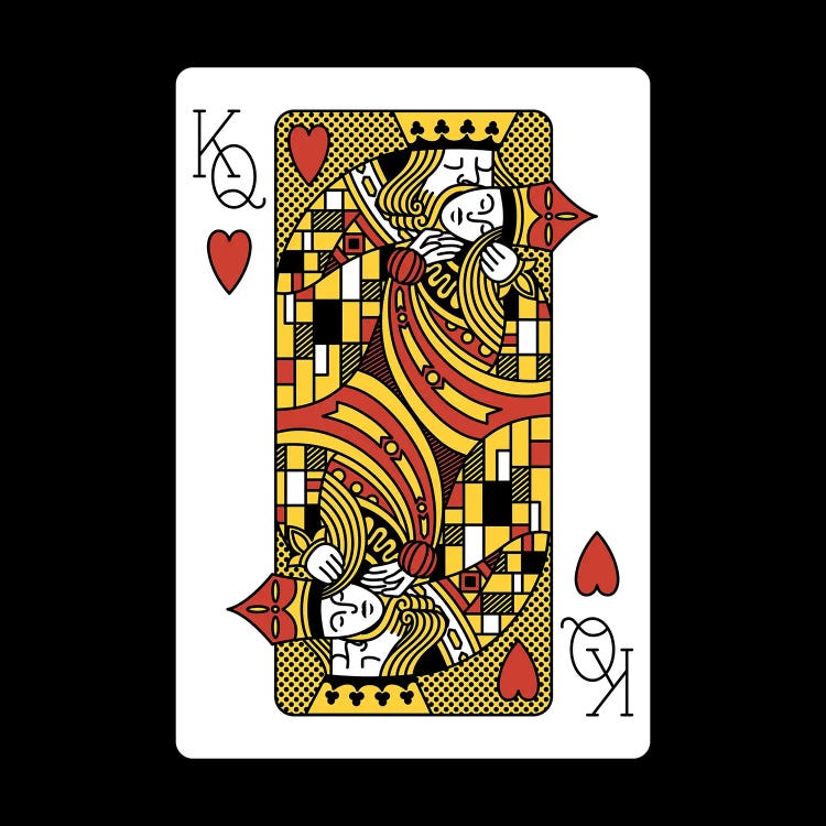 The Kiss Playing Card Klimt