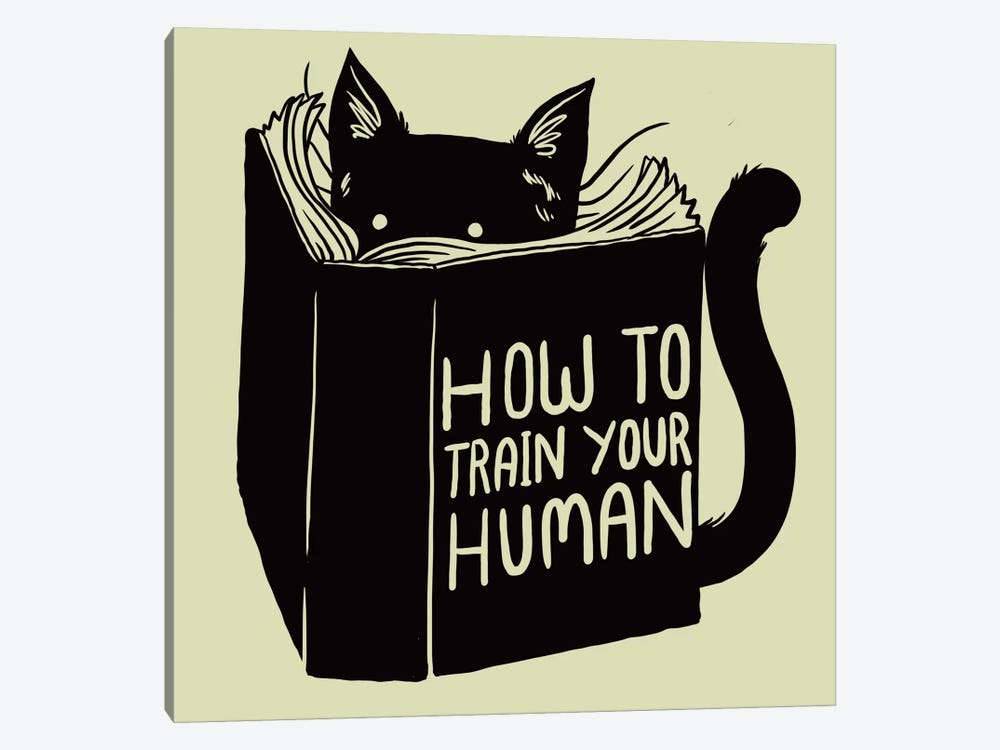 How To Train Your Human by Tobias Fonseca 1-piece Canvas Print