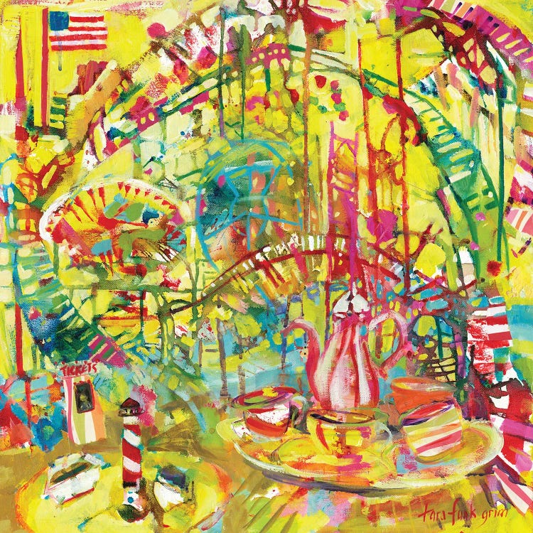 Candyland by Tara Funk Grim wall art